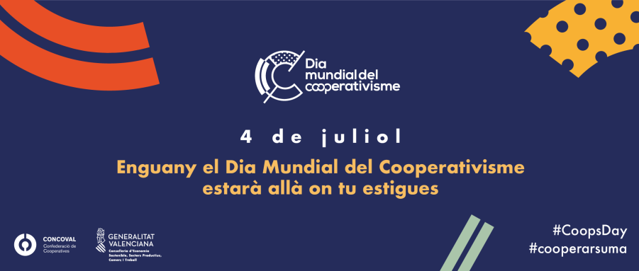 Enguany el Dia Mundial del Cooperativisme estarà allà on tu estigues